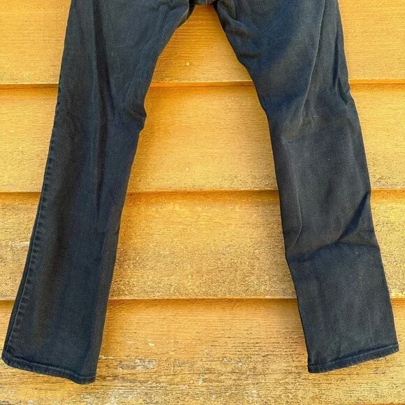 Levi’s Denizen Black Skinny Fit Boys Denim Adjustable Waist Jeans - Picture 9 of 11